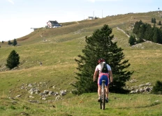 Au Chasseron en VTT
