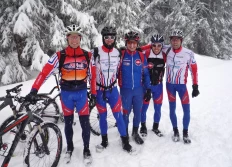 Sortie VTT sur neige